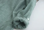Thin Cotton Linen Sunscreen Shirt