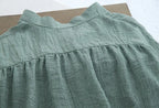 Thin Cotton Linen Sunscreen Shirt