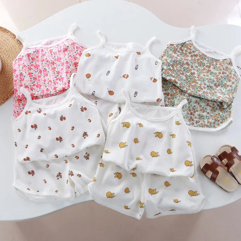 Girls Summer Clothes Sets