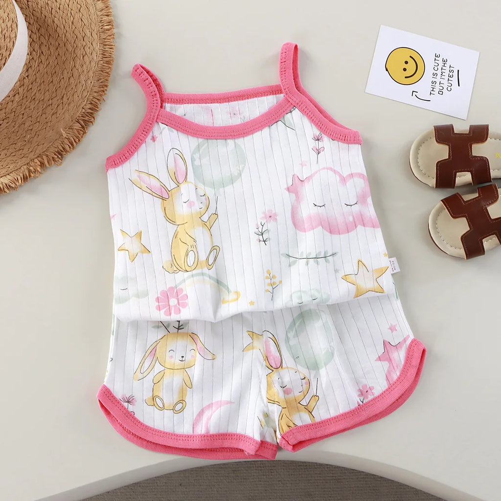 Girls Summer Clothes Sets