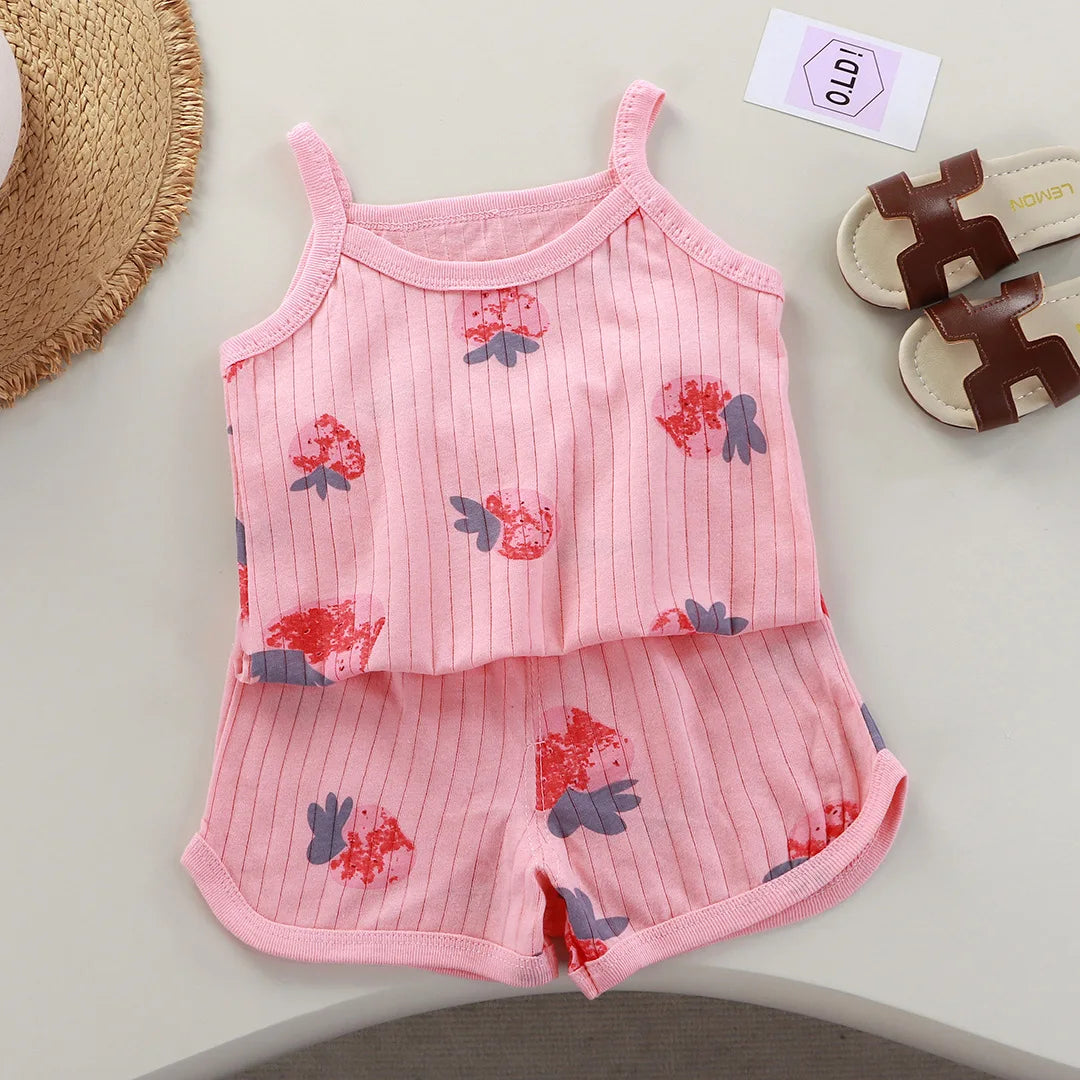 Girls Summer Clothes Sets